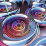 The new photonic chip creates a nested topological frequency comb