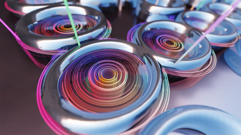 The new photonic chip creates a nested topological frequency comb